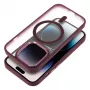 OEM Case für iPhone 17 Pro Max Matte Mag Cover kompatibel mit MagSafe Rot