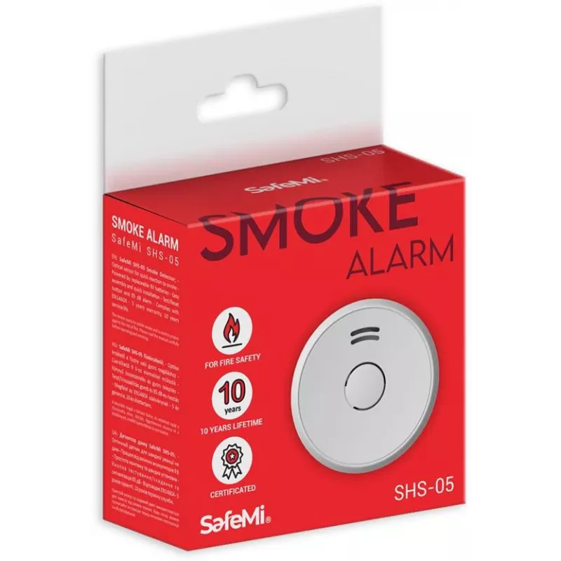 SAFEMI SHS-05 batteriebetriebener Rauchmelder
