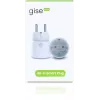 GISE SP-02 Smart Wi-Fi Plug mit Energieüberwachung, 16A, 3680W, Tuya-kompatibel