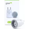 GISE SP-02 Smart Wi-Fi Plug mit Energieüberwachung, 16A, 3680W, Tuya-kompatibel