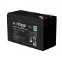 VOLTAGE AGM Batterie 12V 7,2Ah VEL12-7.2 T2 Long Life 15 Jahre