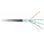 GETFORT Cat.6 F/UTP PVC Indoor Network Cable, Black, 305m