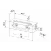 BIRA HARTTE S12U Elektriköffner 12V AC/DC Standard Fail-Secure 3000N