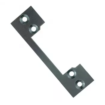 HARTTE OK-P1 Kurze Montage-Flachschiene, S, 3 mm, STC, offen