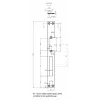 BIRA OK-P4 Flachmontageschiene, 3 mm, verzinkter Stahl, offen