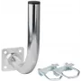 ROBSON L200B Balkon-Antennenhalterung 20 cm Silber