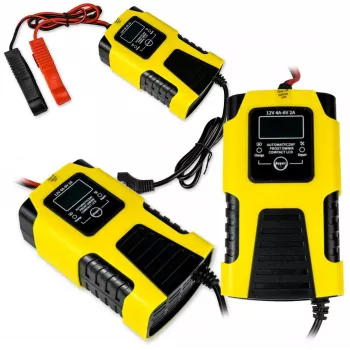 Volt Polska Automatic Battery Charger 12V 4A / 6V 2A LCD