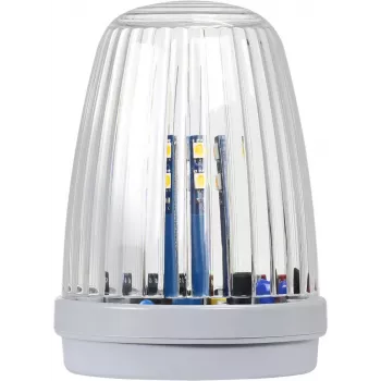 LED-Leuchte Proxima KOGUT Weiß mit Antenne 433,92 MHz (12-24V AC/DC oder 230V AC) blinkt Gelb