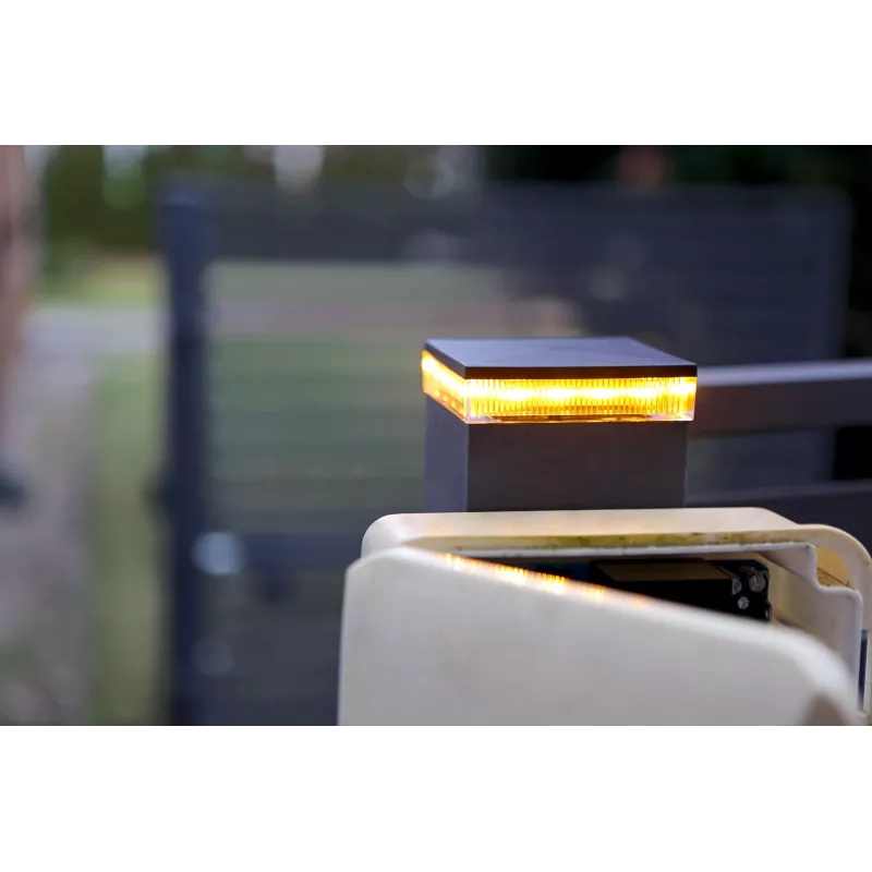 LED-Warnleuchte Proxima SŁUPKOWA Amber 12-230V AC/DC IP54