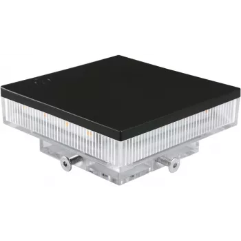 LED-Warnleuchte Proxima SŁUPKOWA Amber 12-230V AC/DC IP54