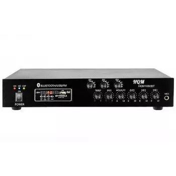 HQM HQM1060BT/S 60W PA-Verstärker mit Bluetooth, USB, SD, FM-Radio
