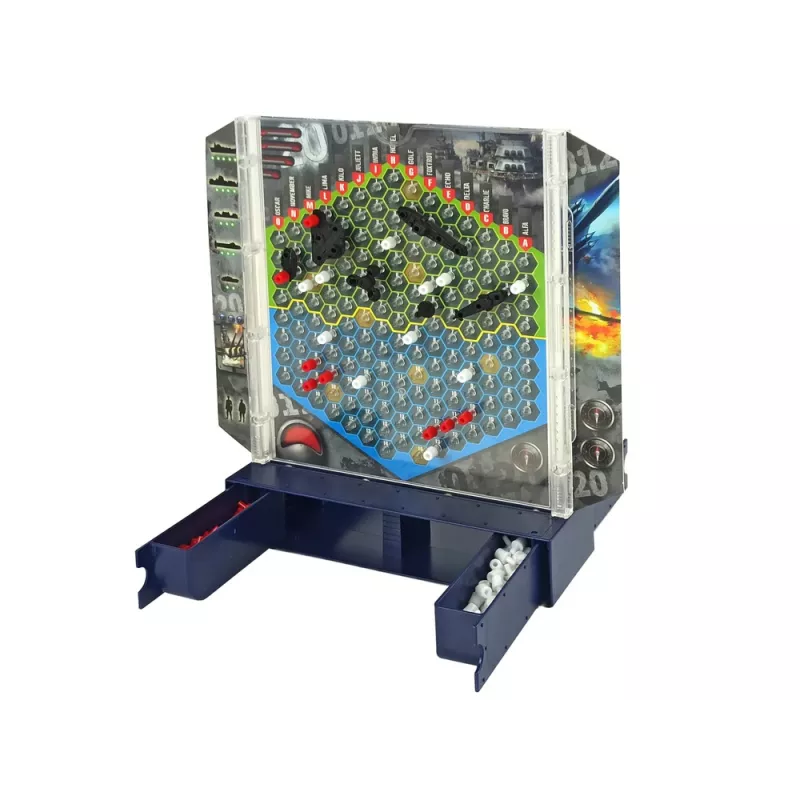 LEAN TOYS Strategiespiel Schiffe versenken