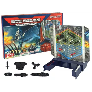 LEAN TOYS Strategiespiel Schiffe versenken