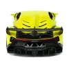 LEAN TOYS Lamborghini Veneno Fernsteuerung Gelb 2,4 GHz Lenkrad RC Auto mit Sound und Licht