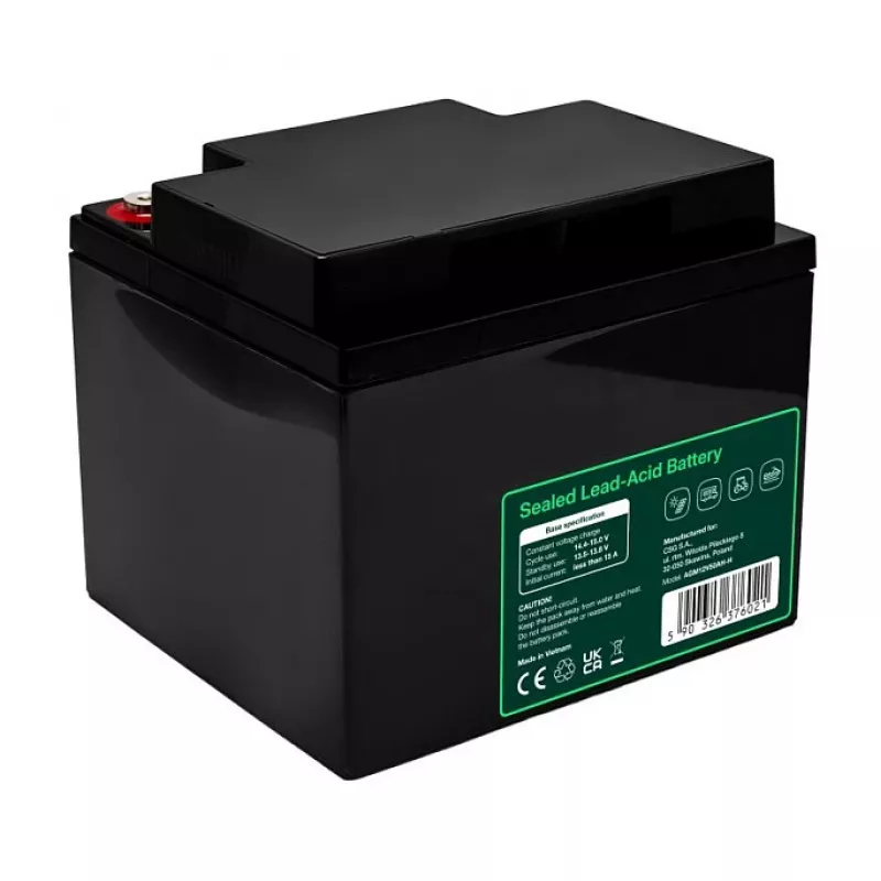 GREEN CELL AGM VRLA 12V 50Ah Wartungsfreie Batterie für USV, 197x166x170mm