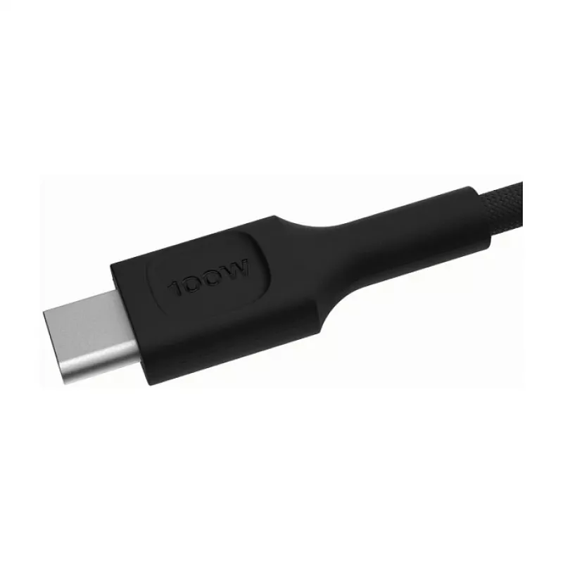 Green Cell PowerStream USB-C auf USB-C Kabel 100W 1,2m Schwarz