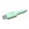 Green Cell PowerStream USB-C auf USB-C Kabel 100W 2m Mintgrün