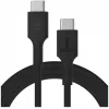 Green Cell PowerFlex Fast Charging USB-C auf USB-C Kabel 100W 2m Schwarz