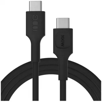 Green Cell PowerFlex Fast Charging USB-C auf USB-C Kabel 100W 2m Schwarz