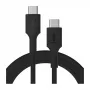 Green Cell PowerFlex Fast Charging USB-C auf USB-C Kabel 100W 2m Schwarz