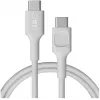 Green Cell PowerFlex Fast Charging USB-C to USB-C Kabel 100W Weiß 1,2m
