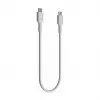 Green Cell PowerFlex Fast Charging USB-C to USB-C Kabel 100W Weiß 1,2m