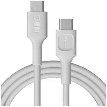 GREEN CELL PowerFlex USB-C auf USB-C Kabel 2m 100W PD Schneeweiß