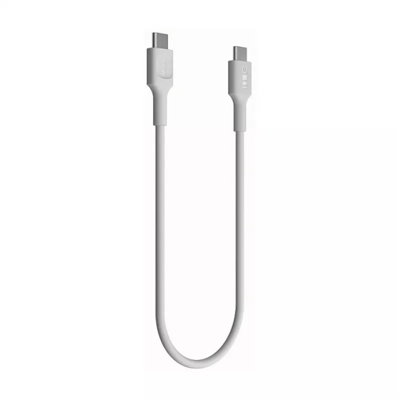 GREEN CELL PowerFlex USB-C auf USB-C Kabel 2m 100W PD Schneeweiß