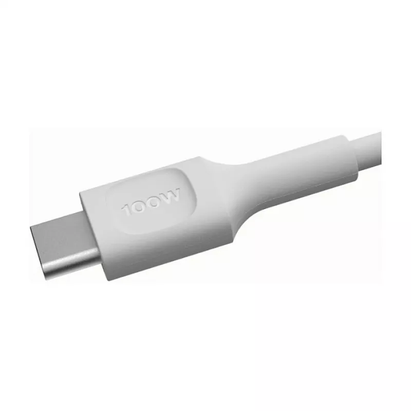 GREEN CELL PowerFlex USB-C auf USB-C Kabel 2m 100W PD Schneeweiß