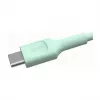 Green Cell PowerFlex Fast Charging USB Type-C auf USB Type-C Kabel 100W Mintgrün 1,2m