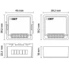 OXT T261 Mini Relais 1-Kanal ZigBee TUYA Smart Switch