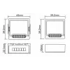 OXT T264 Mini Smart Relaismodul 4-Kanal ZigBee 3.0 Tuya