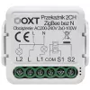 OXT Mini Relaismodul 2-Kanal ohne Neutralleiter ZigBee TUYA T272