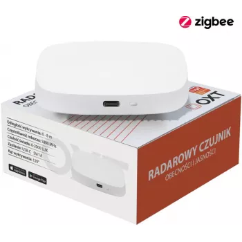 OXT T165 USB ZigBee Tuya Millimeterwellen-Radar Präsenz- und Helligkeitssensor