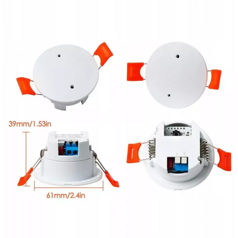 OXT T150 mmWave Radar Präsenz- & Helligkeitssensor 230V WiFi Tuya Smart Life