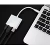 ZENWIRE BYL-2008N 3-in-1 MHL Hub USB-C auf HDMI 4K Adapter, Space Gray