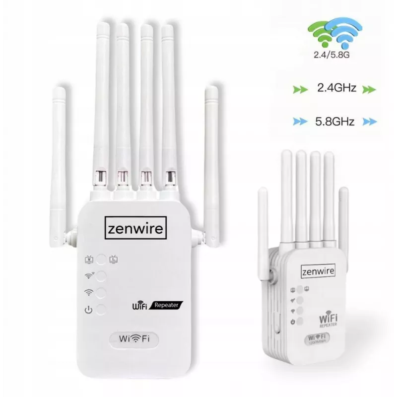 Zenwire WDR611U Outdoor WiFi 5G Repeater Extender 300 Mbps