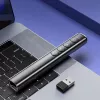 ZENWIRE S9 USB Präsentations-Laserpointer, 2,4 GHz, roter Laser, schwarz