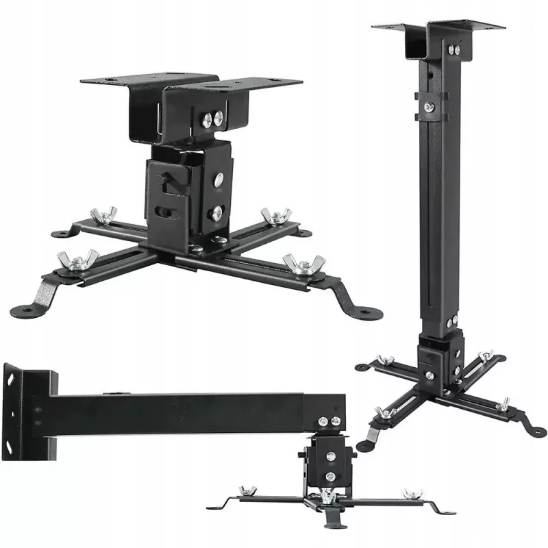ZENWIRE Universal Projektorhalterung Decke/Wand Schwarz 13kg