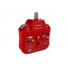 LEAN TOYS Feuerwehrauto mit ausziehbarer Drehleiter, R/C, Sound, Licht, Sirene