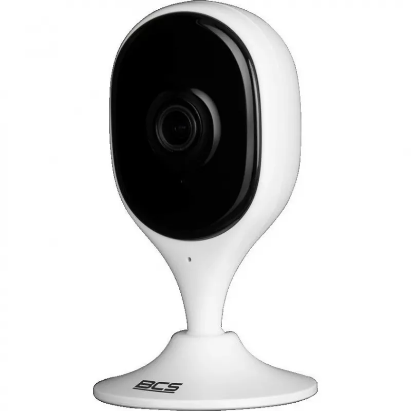 BCS LINE BCS-L-SHOME01 2MP Wi-Fi Innenkamera, Full HD 1080p, Nachtsicht, Zwei-Wege-Audio, Weiß