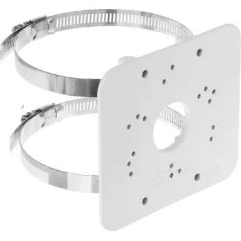 BCS BCS-L-ASM Pole-Mount-Adapter für BCS-L-Serie Dome-Kameras, Weiß