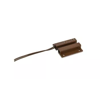 SATEL K-1 2E BR Oberflächenmontierter Magnetkontaktsensor mit Widerständen, Braun