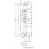 ELEKTRA-PLUS Raw Blank Faceplate für Universalboxen - 1-fach Weiß ABS