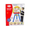 LEAN TOYS Stehendes magnetisches Whiteboard 1200x900mm doppelseitig 360° drehbar