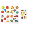 LEAN TOYS Stehendes magnetisches Whiteboard 1200x900mm doppelseitig 360° drehbar