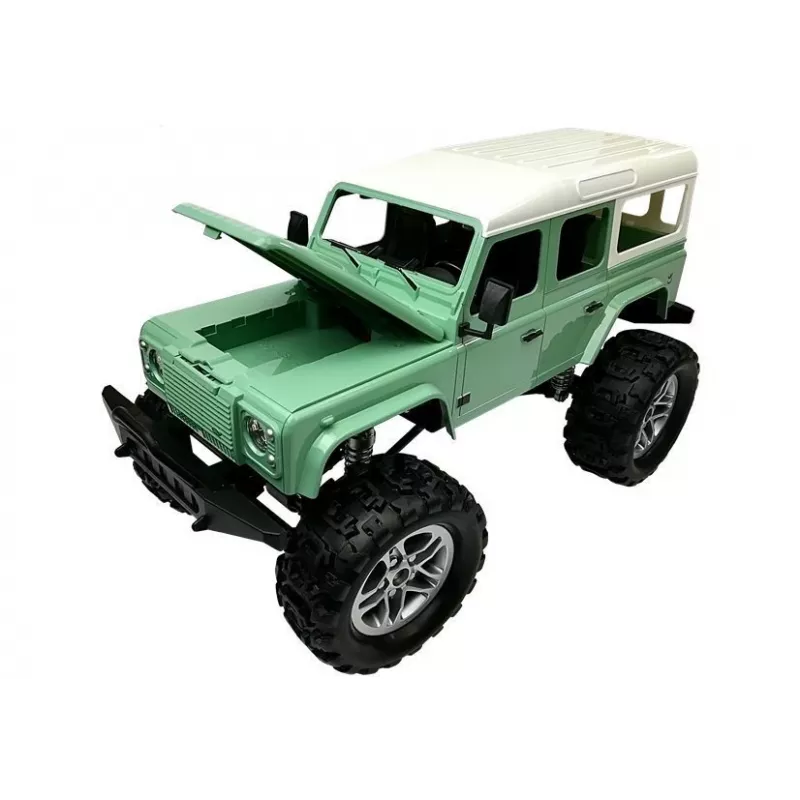Double E Fernsteuerung Auto Jeep R/C Grün 7,5 km/h 1:14 2,4G