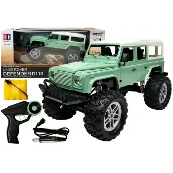 Double E Fernsteuerung Auto Jeep R/C Grün 7,5 km/h 1:14 2,4G