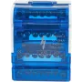 VCX BLK 47 4-poliger Verteilerblock 7 Löcher 125A 690V Grau