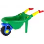 HEMAR Große farbige Gartenschubkarre Grün